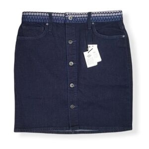 Levi's Made & Crafted High Rise Slim Jean Skirt 31